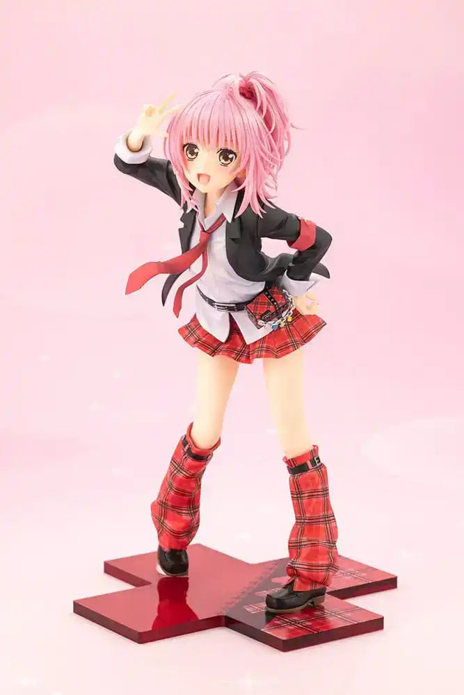 Shugo Chara! PVC Statue 1/7 Hinamori Amu School Uniform Ver. 21 cm - Smalltinytoystore