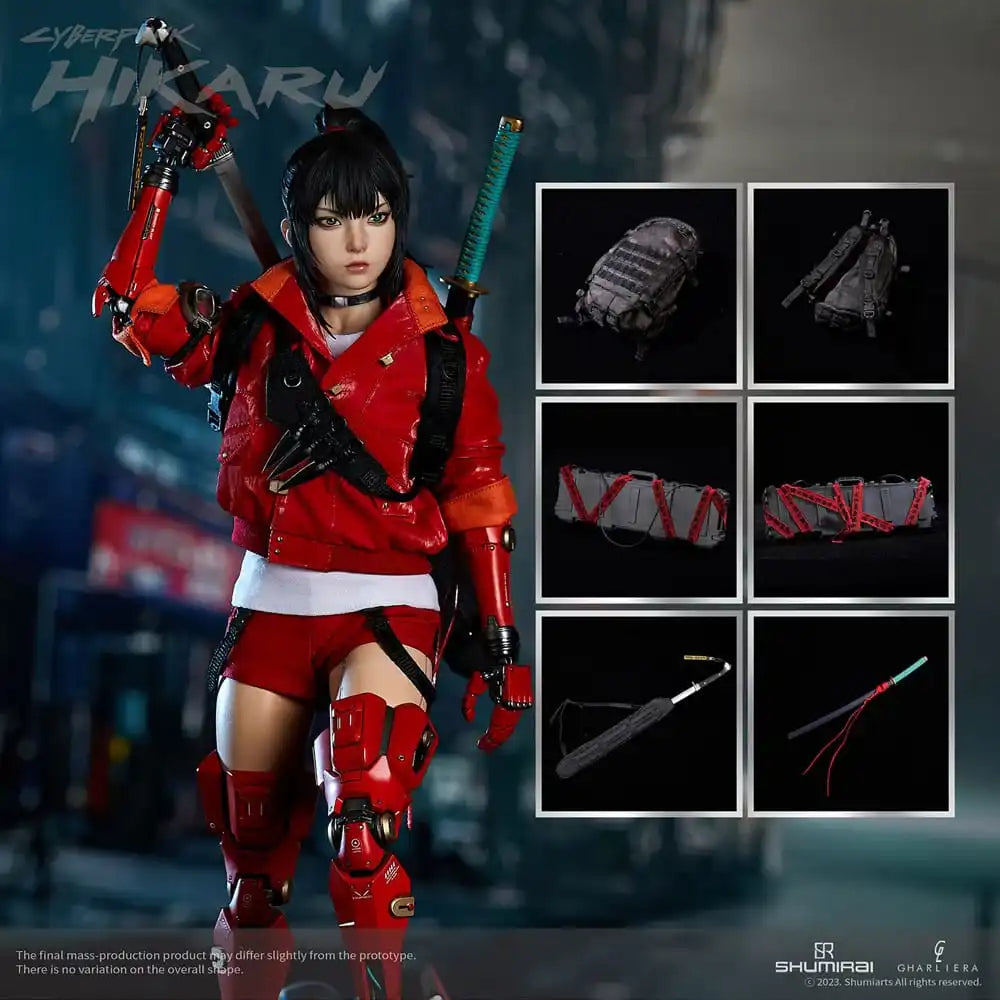 Shumi Rai Actionfigur 1/6 Hikaru: The Bounty Hunter (Deluxe Edition) 30 cm - Smalltinytoystore