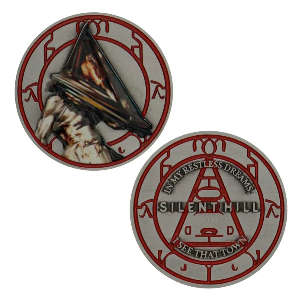Silent Hill Sammelmünze Pyramid Head Limited Edition - Smalltinytoystore