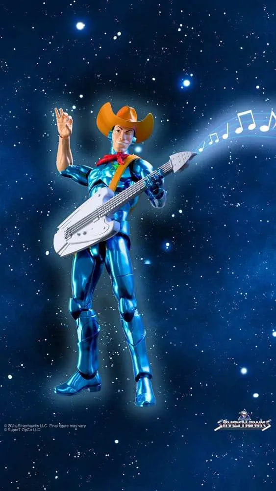 SilverHawks Ultimates Actionfigur Bluegrass (Toy Version - Vac Metal) 18 cm - Smalltinytoystore