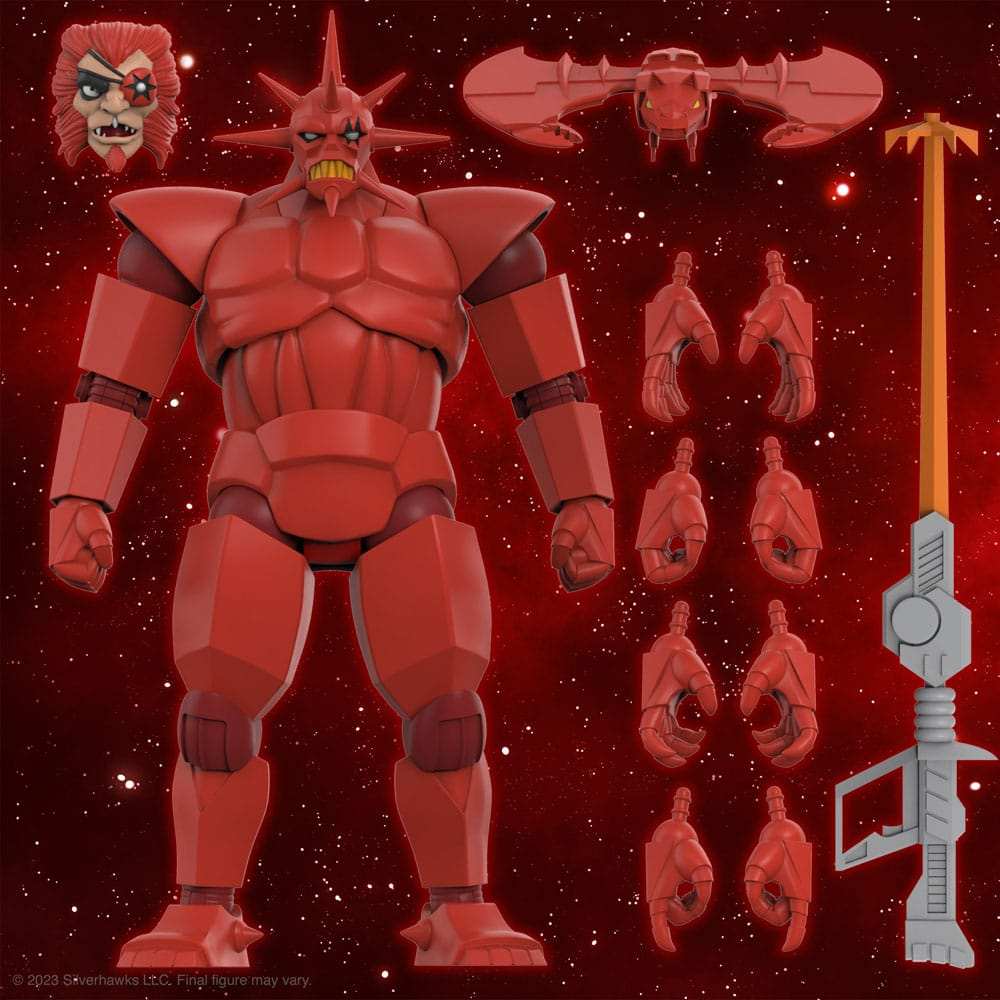 SilverHawks Ultimates Actionfigur Mon*Star (Toy Version) 18 cm - Smalltinytoystore