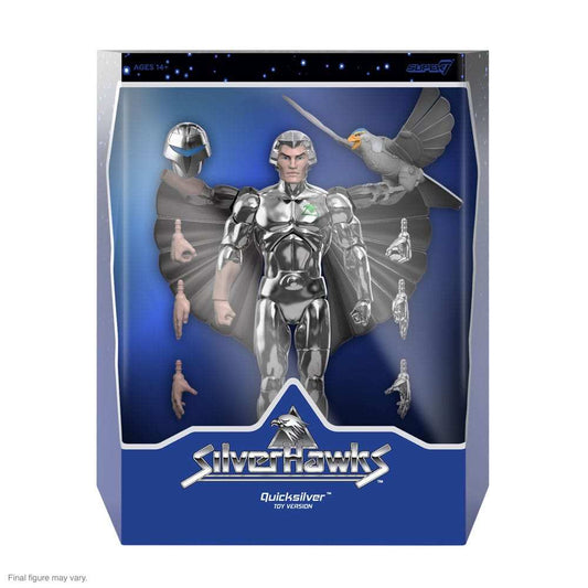 SilverHawks Ultimates Actionfigur Quicksilver (Toy Version) 18 cm - Smalltinytoystore