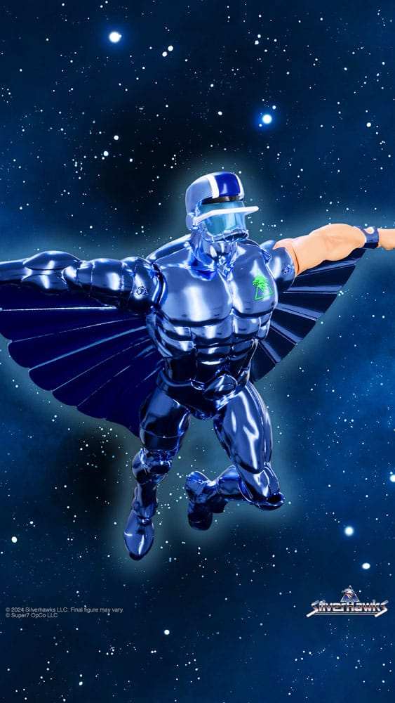 SilverHawks Ultimates Actionfigur Steelwill (Toy Version Vac Metal) 18 cm - Smalltinytoystore