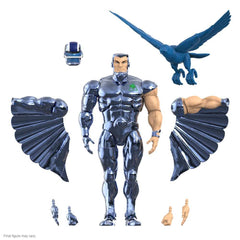 SilverHawks Ultimates Actionfigur Steelwill (Toy Version Vac Metal) 18 cm - Smalltinytoystore
