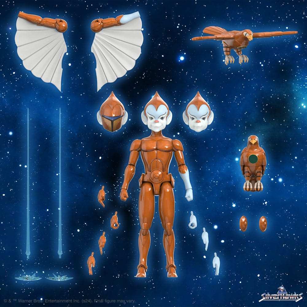 SilverHawks Ultimates Actionfigur Wave 2 Copper Kidd (Cartoon Accurate) 18 cm - Smalltinytoystore
