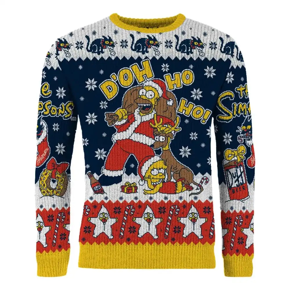 Simpsons Christmas Pullover D'oh Ho Ho! Größe L