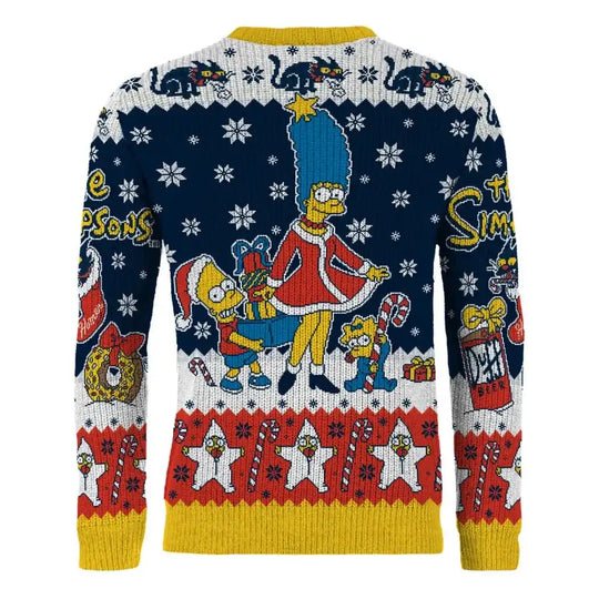 Simpsons Christmas Pullover D'oh Ho Ho! Größe XL