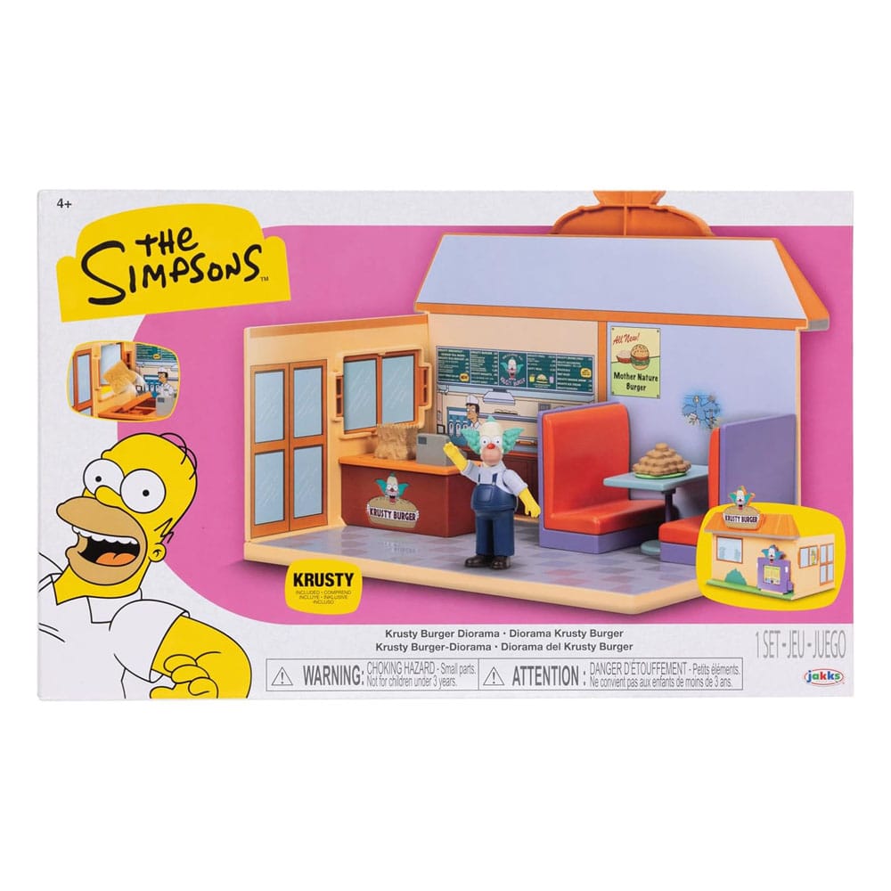 Simpsons Minifiguren Spielset Krusty Burger - Smalltinytoystore