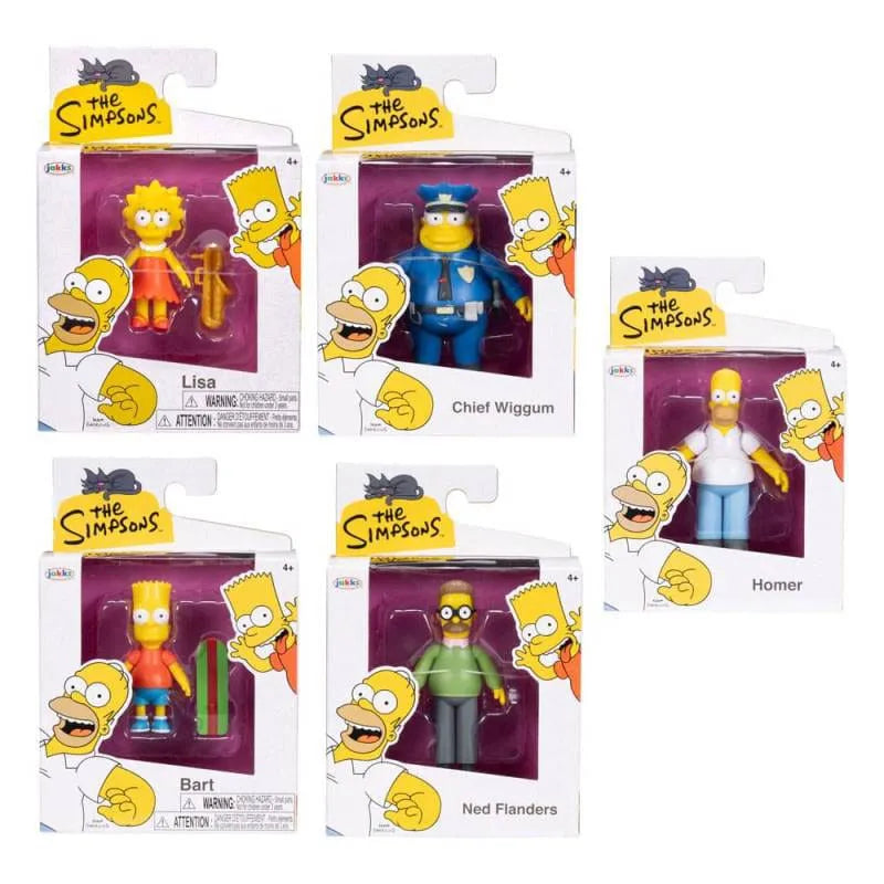 Simpsons Minifiguren Wave 1 6 cm Sortiment (8) - Smalltinytoystore