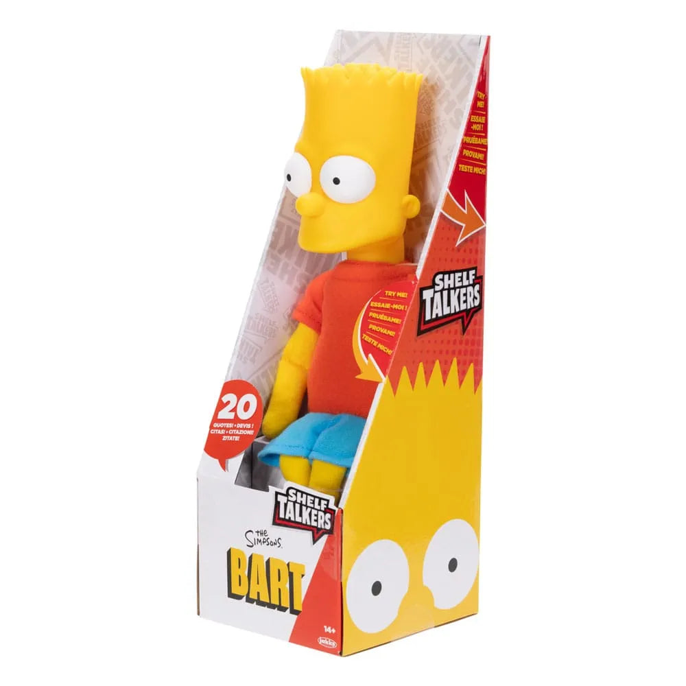 Simpsons Plüschfigur sprechend Bart 33 cm *Englische Version* - Smalltinytoystore