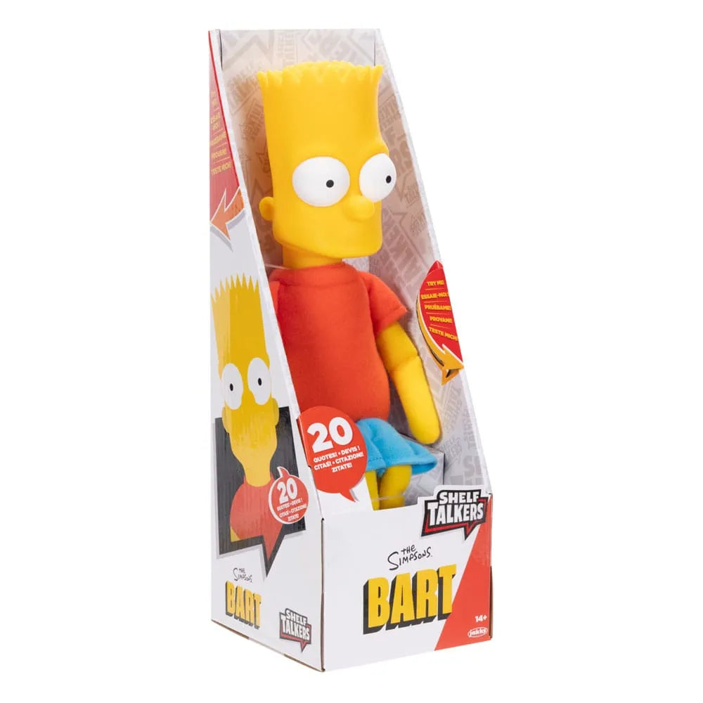 Simpsons Plüschfigur sprechend Bart 33 cm *Englische Version* - Smalltinytoystore
