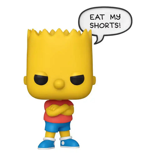 Simpsons POP! Sayings Vinyl Figur Bart 9 cm - Smalltinytoystore