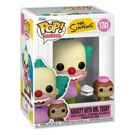 Simpsons POP&Buddy TV Vinyl Figur Krusty&Tenny? 9 cm - Smalltinytoystore