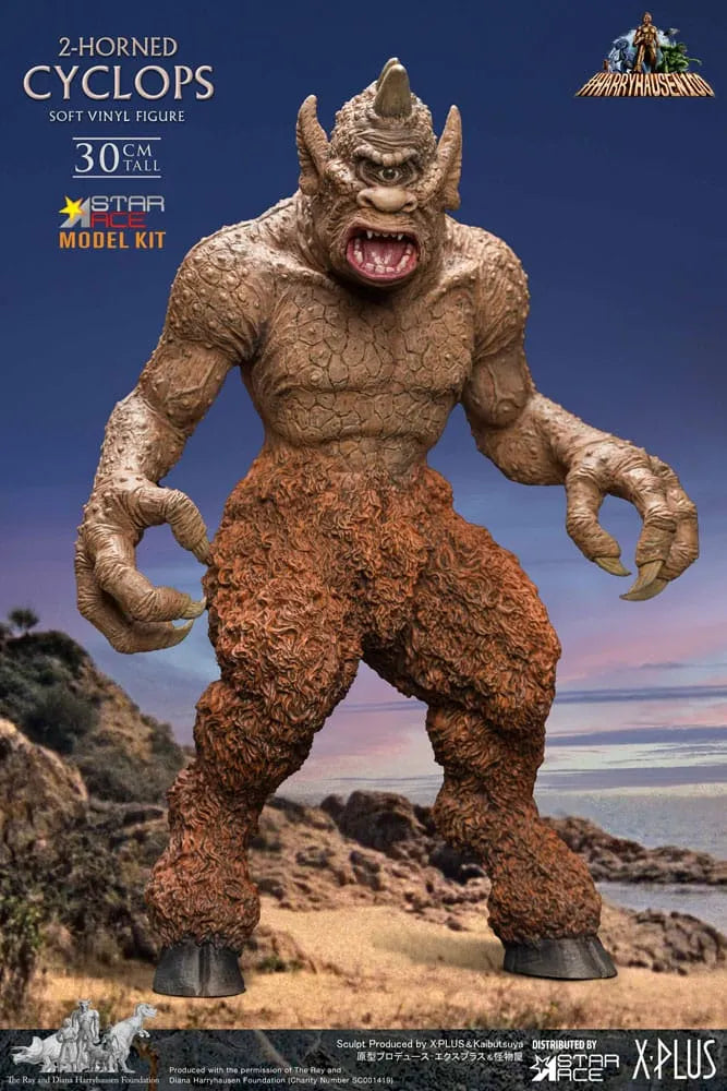 Sindbads siebente Reise Soft Vinyl Model Kit Ray Harryhausens 2-horned Cyclops 30 cm - Smalltinytoystore