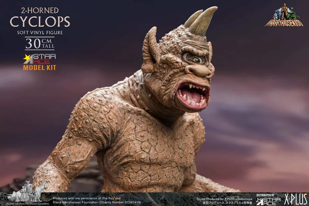 Sindbads siebente Reise Soft Vinyl Model Kit Ray Harryhausens 2-horned Cyclops 30 cm - Smalltinytoystore