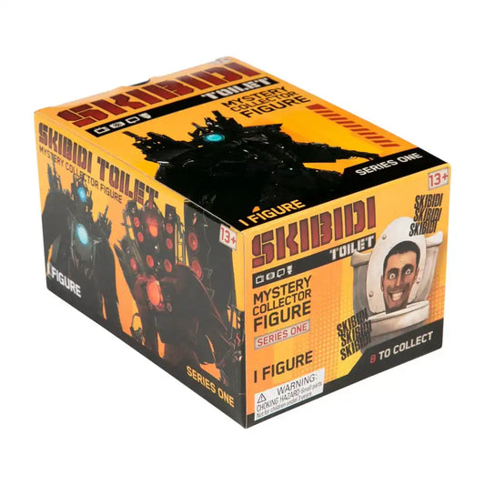 Skibidi Toilet Figuren 11 cm Series 1 Display (9) - Smalltinytoystore