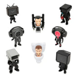 Skibidi Toilet Minifiguren 6 cm Series 1 Display (24) - Smalltinytoystore