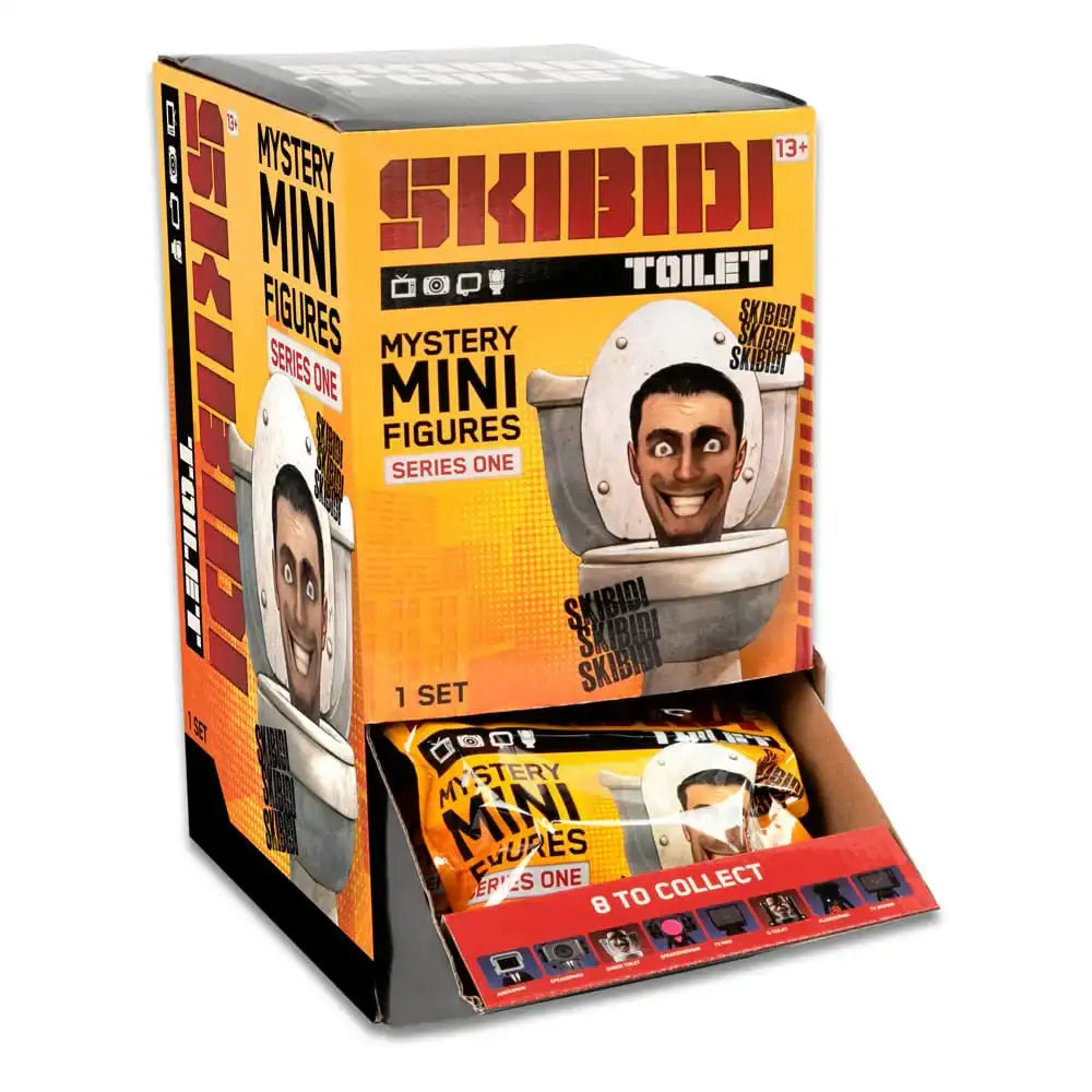 Skibidi Toilet Minifiguren 6 cm Series 1 Display (24) - Smalltinytoystore