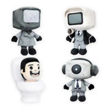 Skibidi Toilet Plüschfigur Mystery Blind Bag Sortiment (2) - Smalltinytoystore