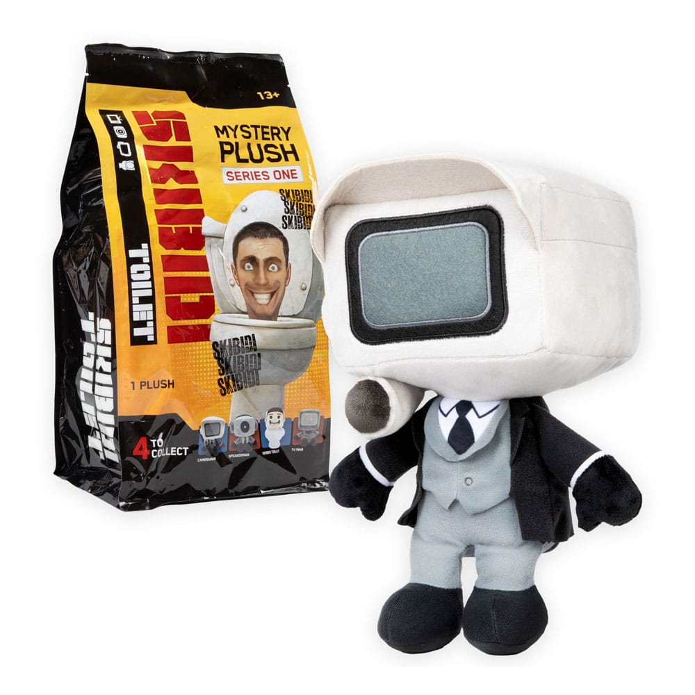 Skibidi Toilet Plüschfigur Mystery Blind Bag Sortiment (2) - Smalltinytoystore