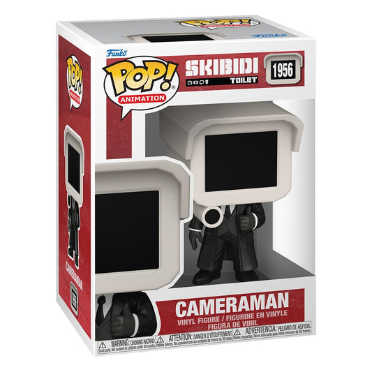 Skibidi Toilet POP! Rocks Vinyl Figur Cameraman 9 cm - Smalltinytoystore