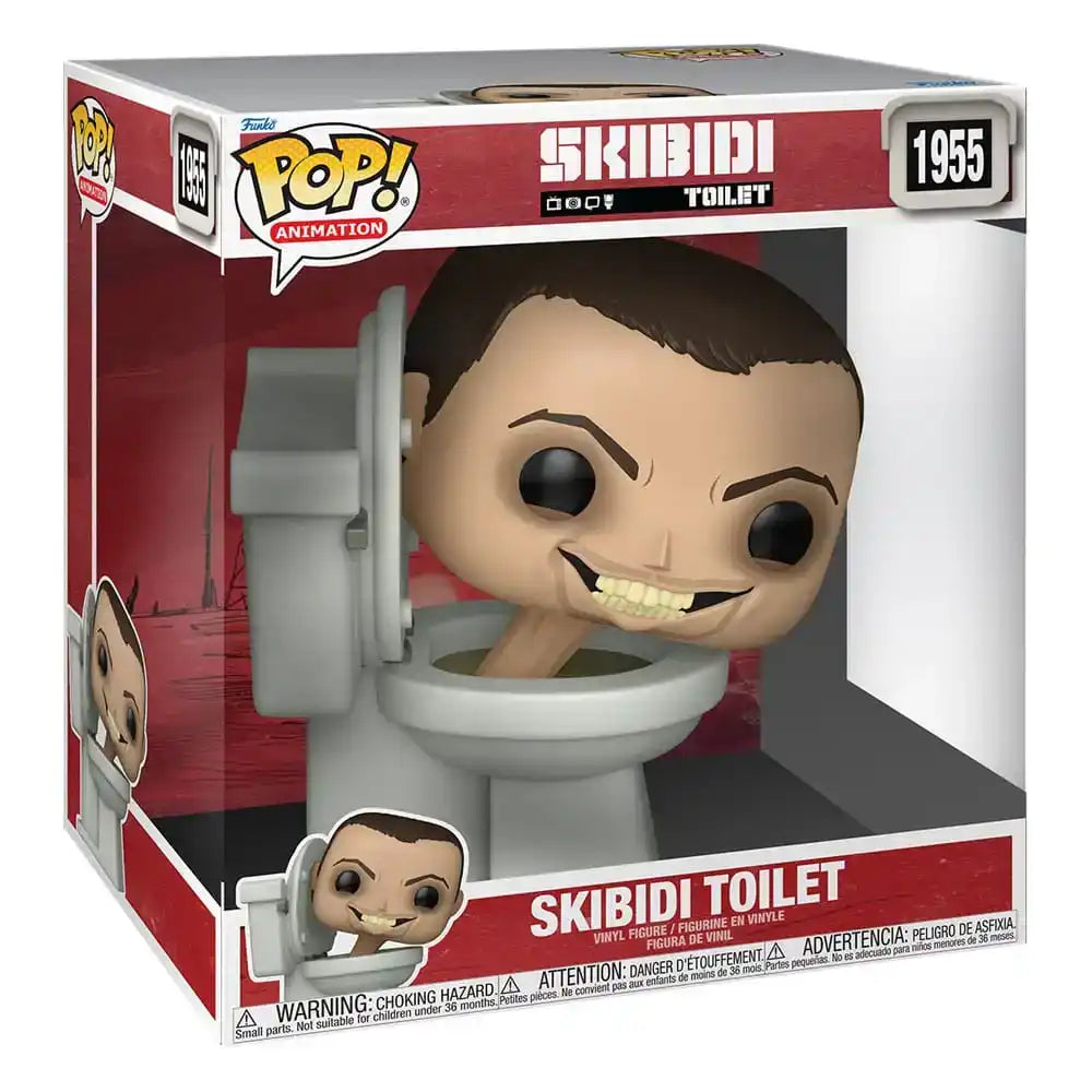 Skibidi Toilet Super Sized Jumbo POP! Vinyl Figur Skibidi Toilet25 cm - Smalltinytoystore