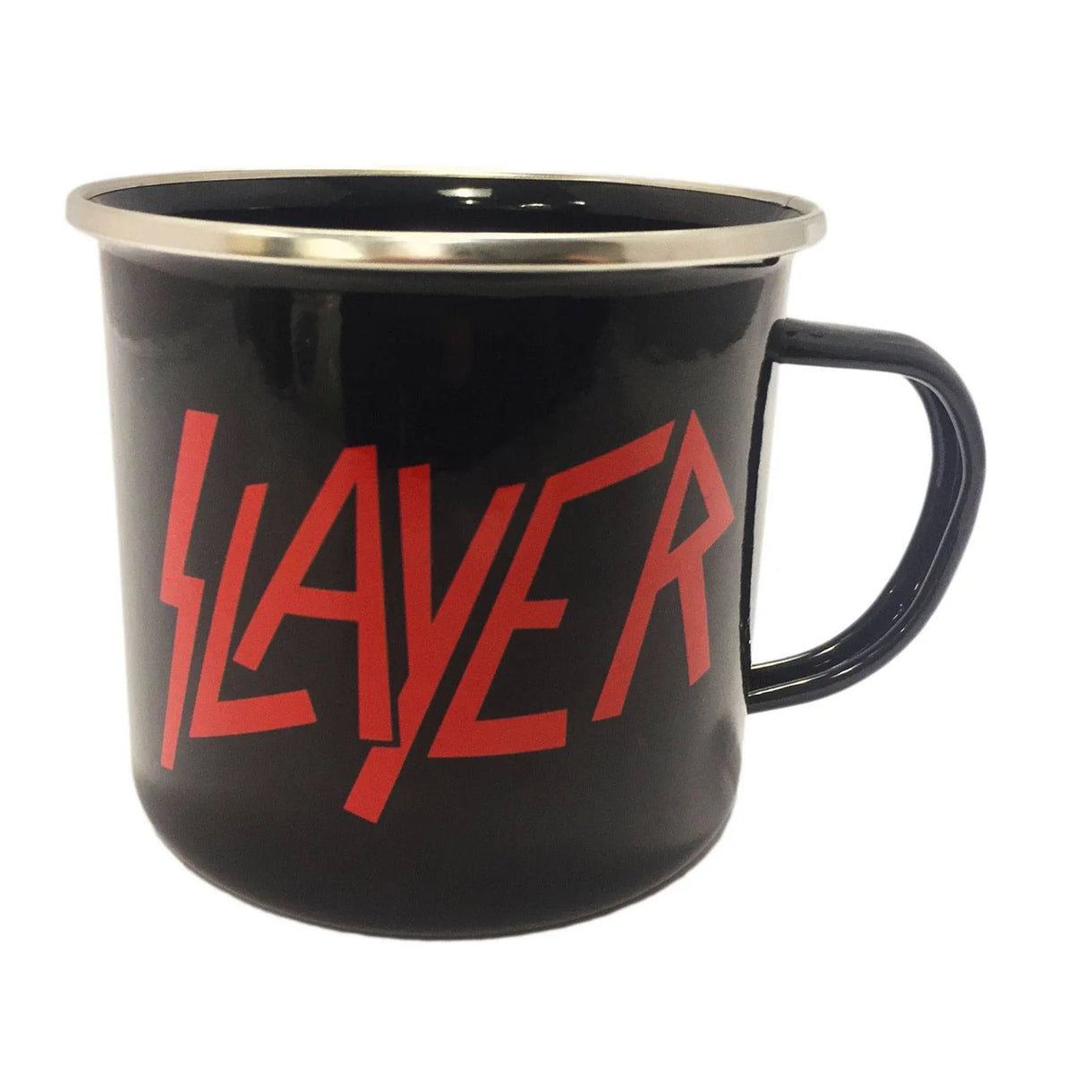 Slayer Emaille Becher Logo - Smalltinytoystore
