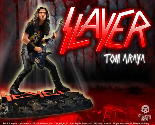 Slayer Rock Iconz Statue 1/9 Tom Araya II 22 cm - Smalltinytoystore