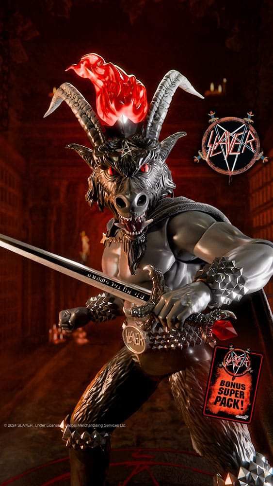 Slayer Ultimates Actionfigur Wave 2 Minotaur (Black Magic) 18 cm - Smalltinytoystore