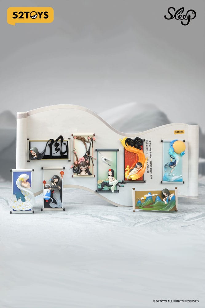 Sleep Blind Box Figuren Sortiment Chinese Scrolls 10 cm (8) - Smalltinytoystore
