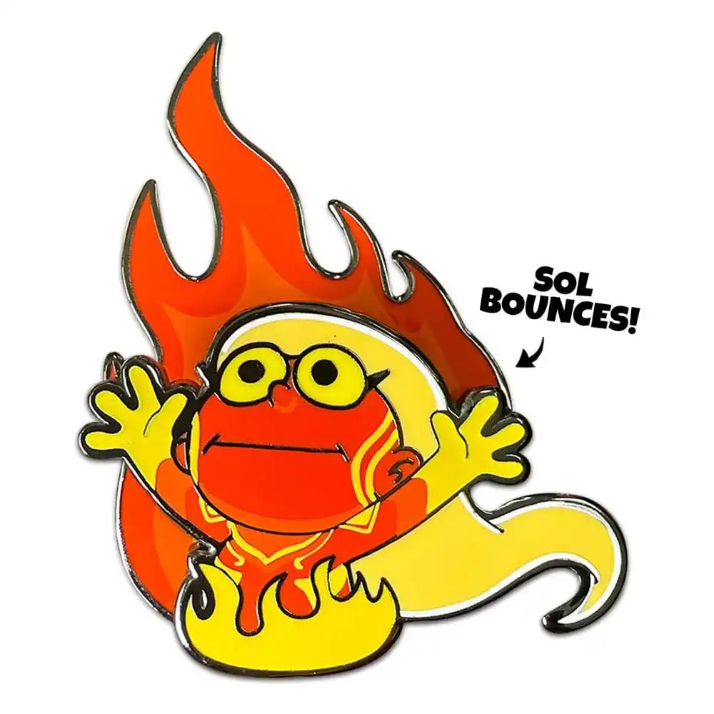 Smite 2 Ansteck-Pin Sol 5 cm - Smalltinytoystore