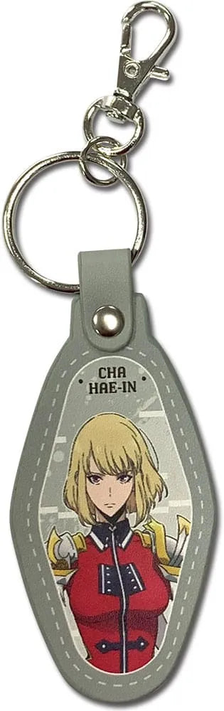 Solo Leveling Leder Schlüsselanhänger Cha Hae-In - Smalltinytoystore