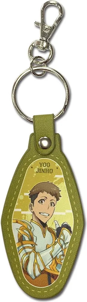 Solo Leveling Leder Schlüsselanhänger Yoo Jinho - Smalltinytoystore