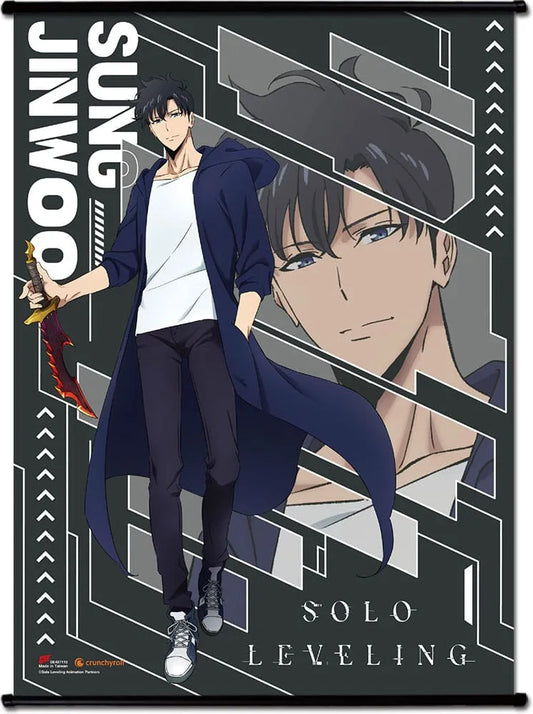 Solo Leveling Wandrolle Sung Jinwoo S-Rank #2 44 x 33 cm - Smalltinytoystore