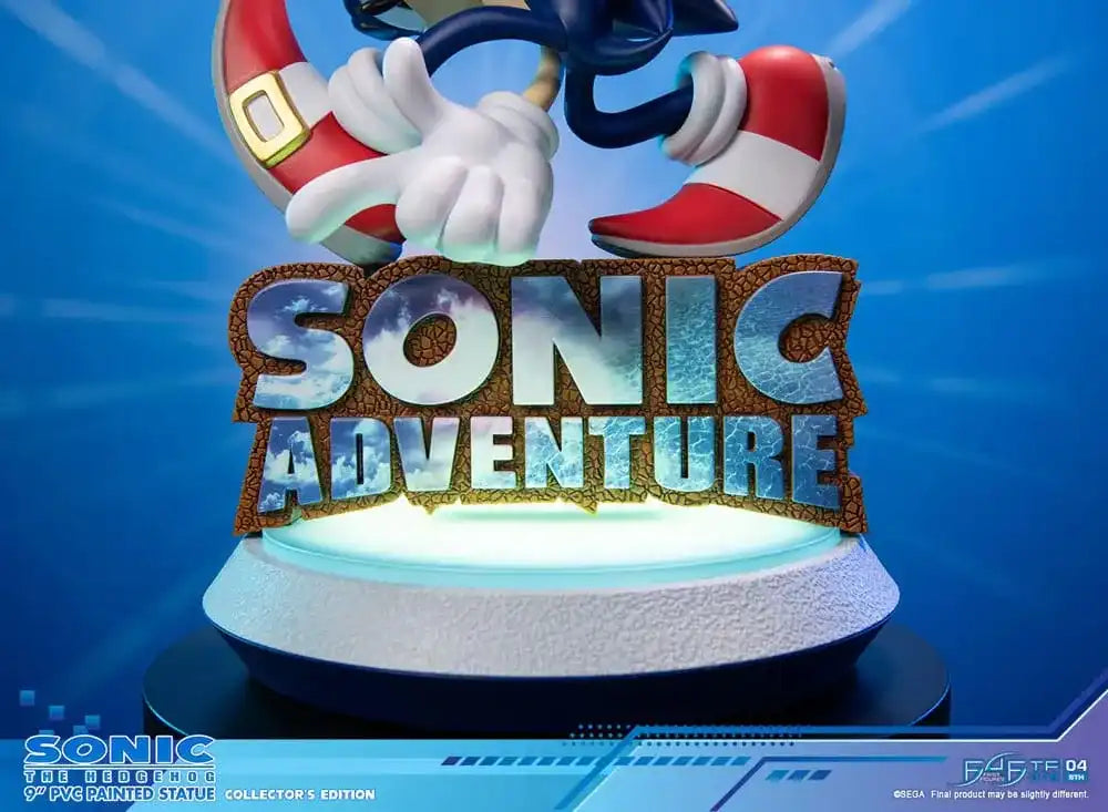 SONIC ADVENTURE PVC Statue Sonic The Hedgehog Collector's Édition 23 CM First 4 EUR 140,29 SONIC ADVENTURE PVC Statue Sonic The Hedgehog Collector's Édition 23 CM First 4 EUR 140,29