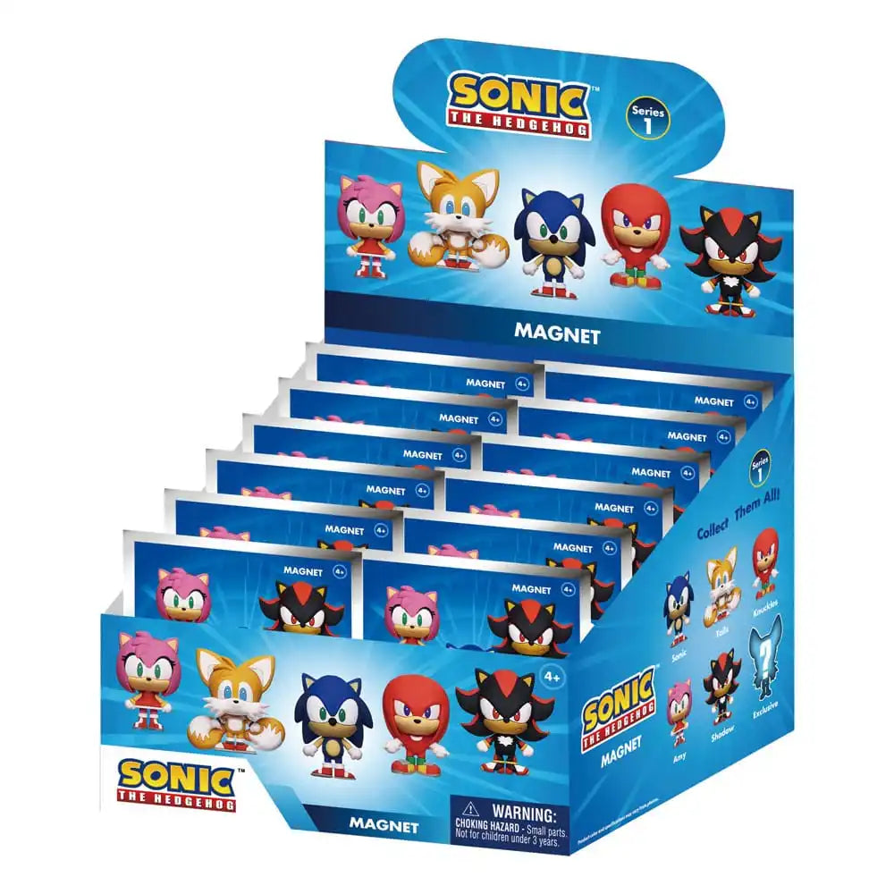 Sonic Magnete blind pack Series 1 Display (12) - Smalltinytoystore