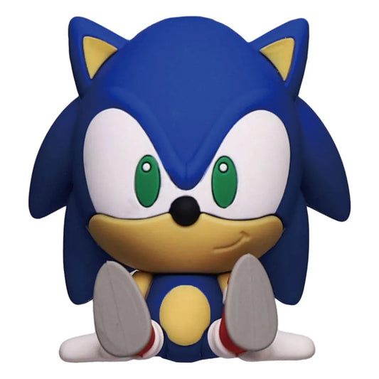 Sonic - The Hedgehog 3D Magnet Sonic Sitting - Smalltinytoystore