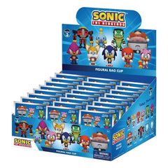 Sonic - The Hedgehog 3D PVC-Taschenanhänger Series 3 Display (24) - Smalltinytoystore