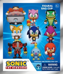 Sonic - The Hedgehog 3D PVC-Taschenanhänger Series 3 Display (24) - Smalltinytoystore