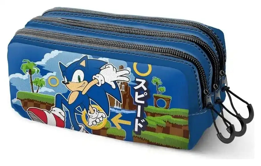 Sonic - The Hedgehog Fan Trick Federmäppchen 2.2 SEGA Greenhill Multicolour