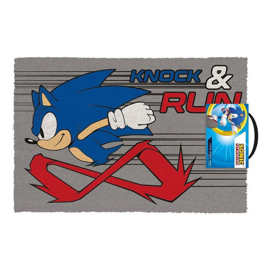 Sonic The Hedgehog Fußmatte Knock And Run 40 x 60 cm - Smalltinytoystore