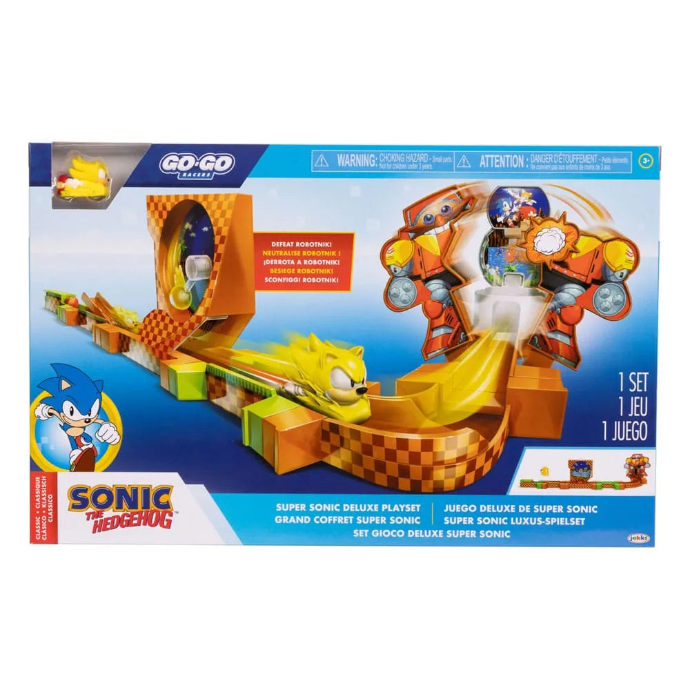 Sonic - The Hedgehog Go Go Racers Minifiguren Spielset Abschussrampen Deluxe - Smalltinytoystore