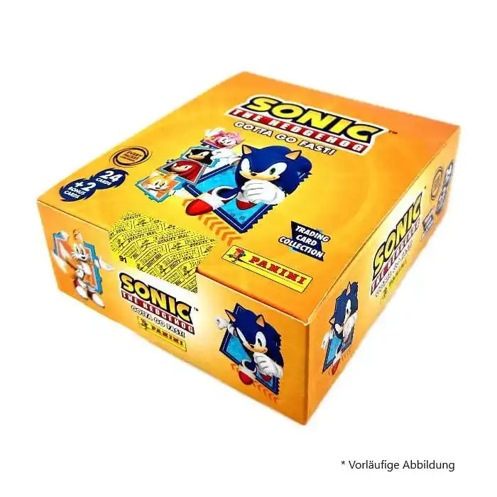 Sonic The Hedgehog - Gotta Go Fast! - Trading Cards Fat Packs Display (10) - Smalltinytoystore