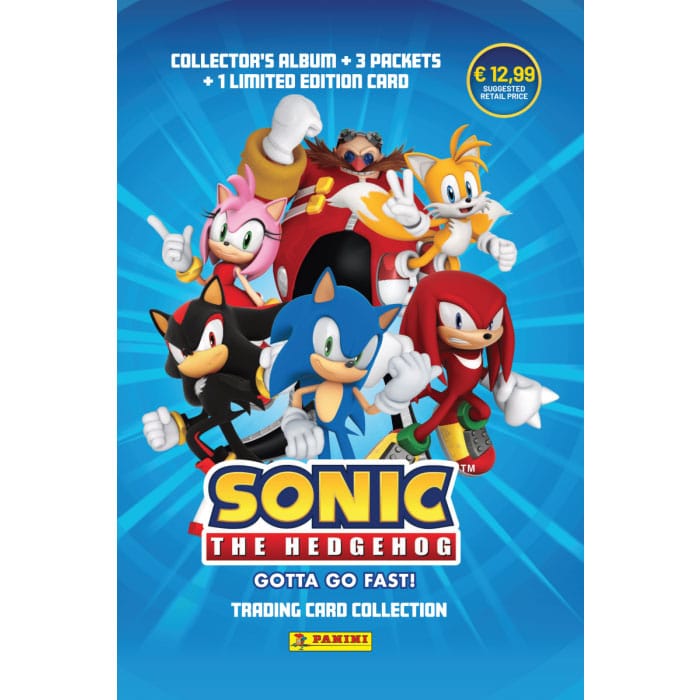 Sonic The Hedgehog - Gotta Go Fast! - Trading Cards Starterset *Deutsche Version* - Smalltinytoystore