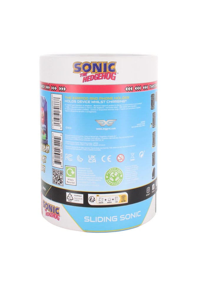 Sonic The Hedgehog Holdems Mini-Halter Sliding Sonic 10 cm - Smalltinytoystore