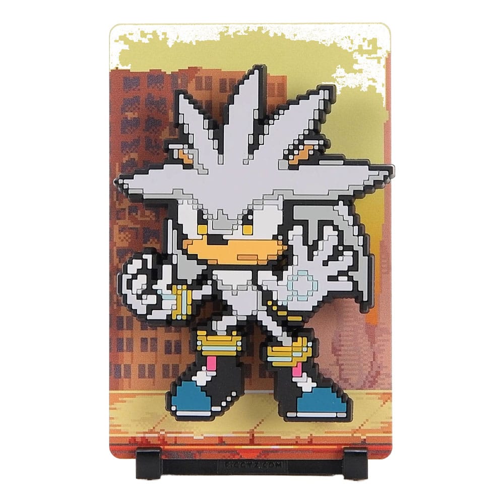 Sonic the Hedgehog (Modern) FiGGYZ Magnet-Sammelfigur Silver 11 cm - Smalltinytoystore