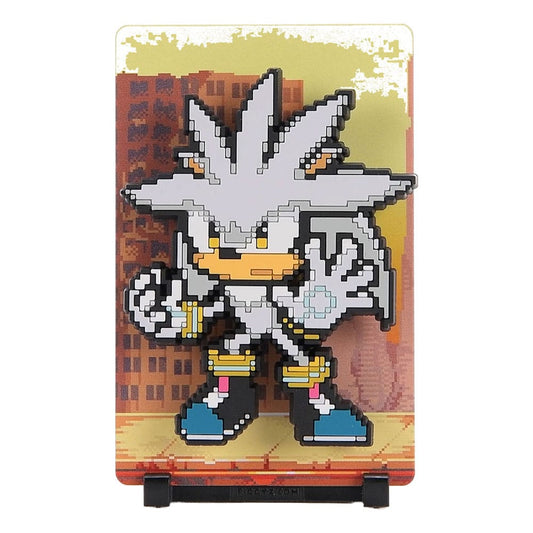 Sonic the Hedgehog (Modern) FiGGYZ Magnet-Sammelfigur Silver 11 cm - Smalltinytoystore