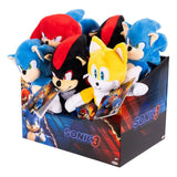 Sonic - The Hedgehog Movie 3 Plüschfiguren Wave 1 23 cm Sortiment (8) - Smalltinytoystore