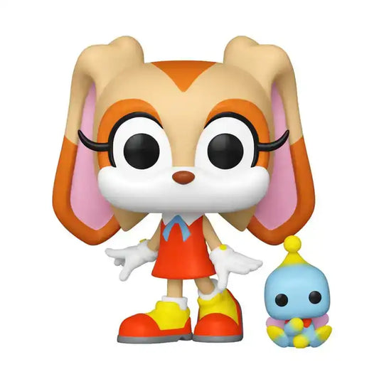 Sonic The Hedgehog POP & Buddy! Vinyl Figur Cream w/Cheese 9 cm - Smalltinytoystore