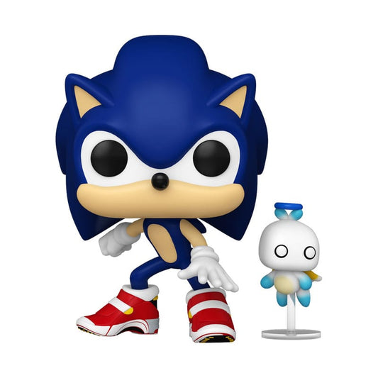 Sonic The Hedgehog POP & Buddy! Vinyl Figur Sonic w/ HChao 9 cm - Smalltinytoystore
